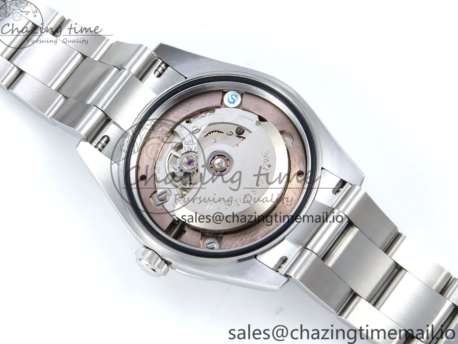 MiroTime 0518 EasyMatch DateJust 31 278274 ARF 1:1 Best Edition 904L Steel Gray Roman Diamonds Dial on SS Oyster Bracelet ETA 550
